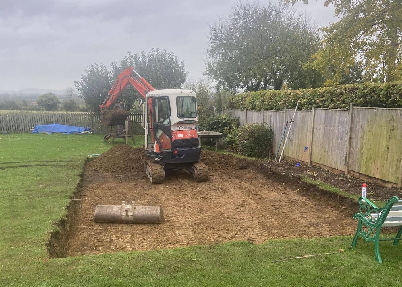 digging